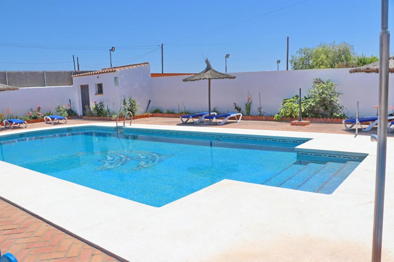 Chalet La Florida, con piscina compartida Conil De La Frontera Esterno foto