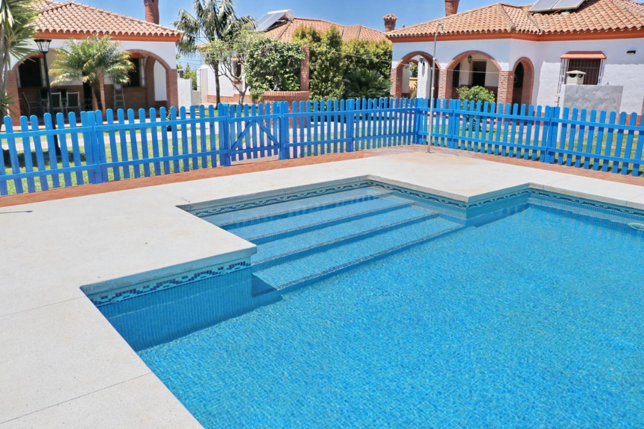 Chalet La Florida, con piscina compartida Conil De La Frontera Esterno foto